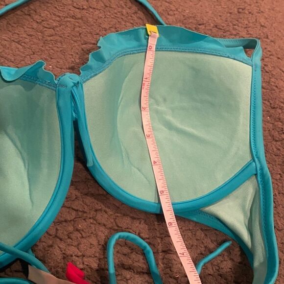 Victoria’s Secret Blue Bikini Top - Picture 6 of 10